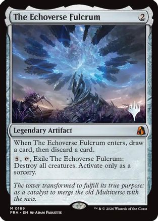 {@@FRA R} The Echoverse Fulcrum (Promo) (Foil) [Promo Pack Reality Fracture] [PPFRA 169]