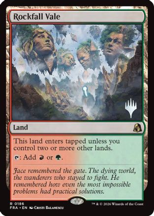 {@@FRA R} Rockfall Vale (Promo) [Promo Pack Reality Fracture] [PPFRA 186]