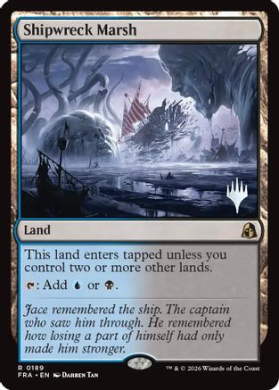 {@@FRA R} Shipwreck Marsh (Promo) (Foil) [Promo Pack Reality Fracture] [PPFRA 189]