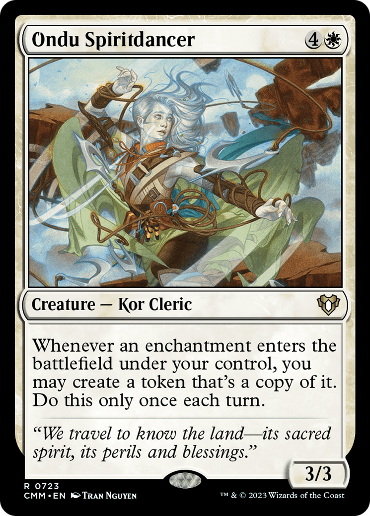 {R} Ondu Spiritdancer [Commander Masters][CMM 723]
