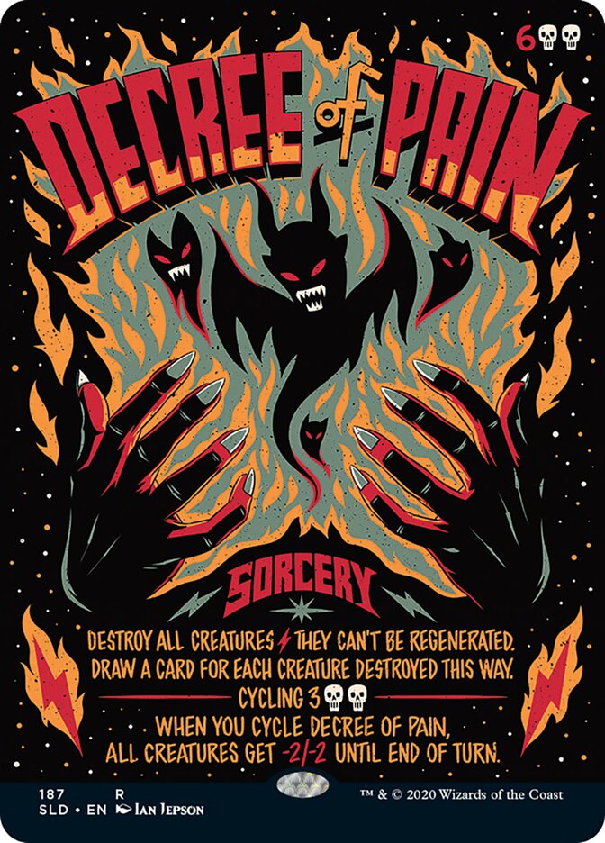 {R} Decree of Pain [Secret Lair Drop Series][SLD 187]