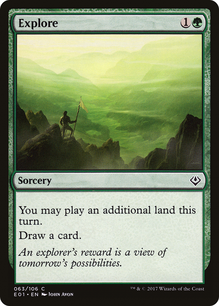 {C} Explore [Archenemy: Nicol Bolas][E01 063]