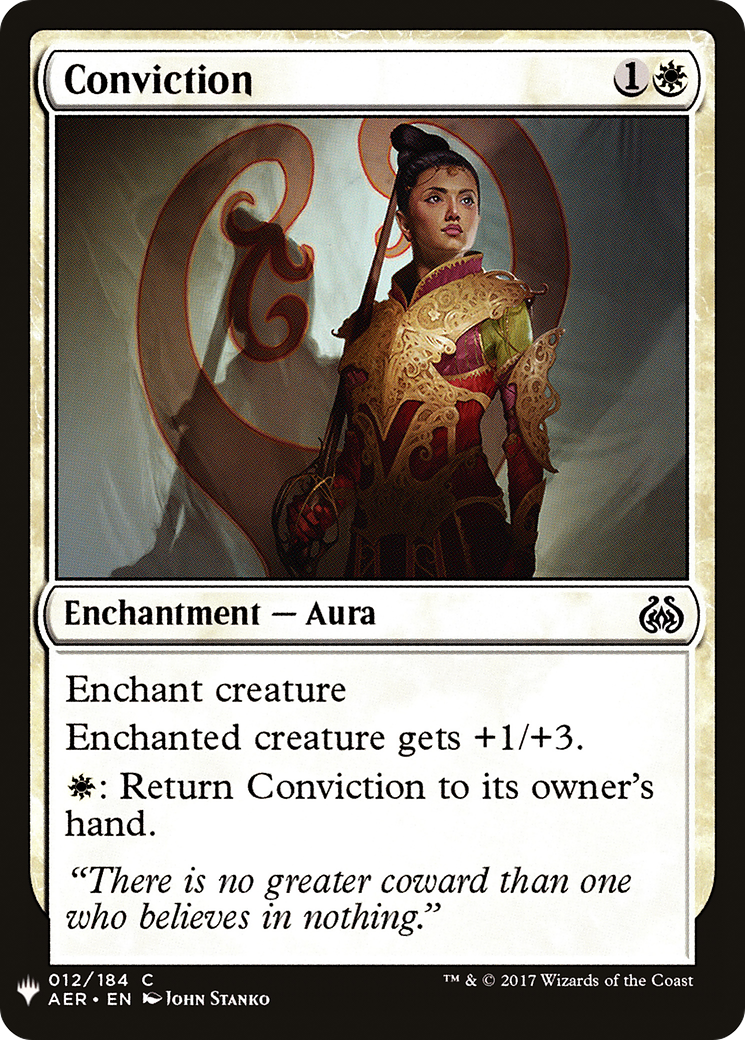 {C} Conviction [Mystery Booster][LS AER 012]