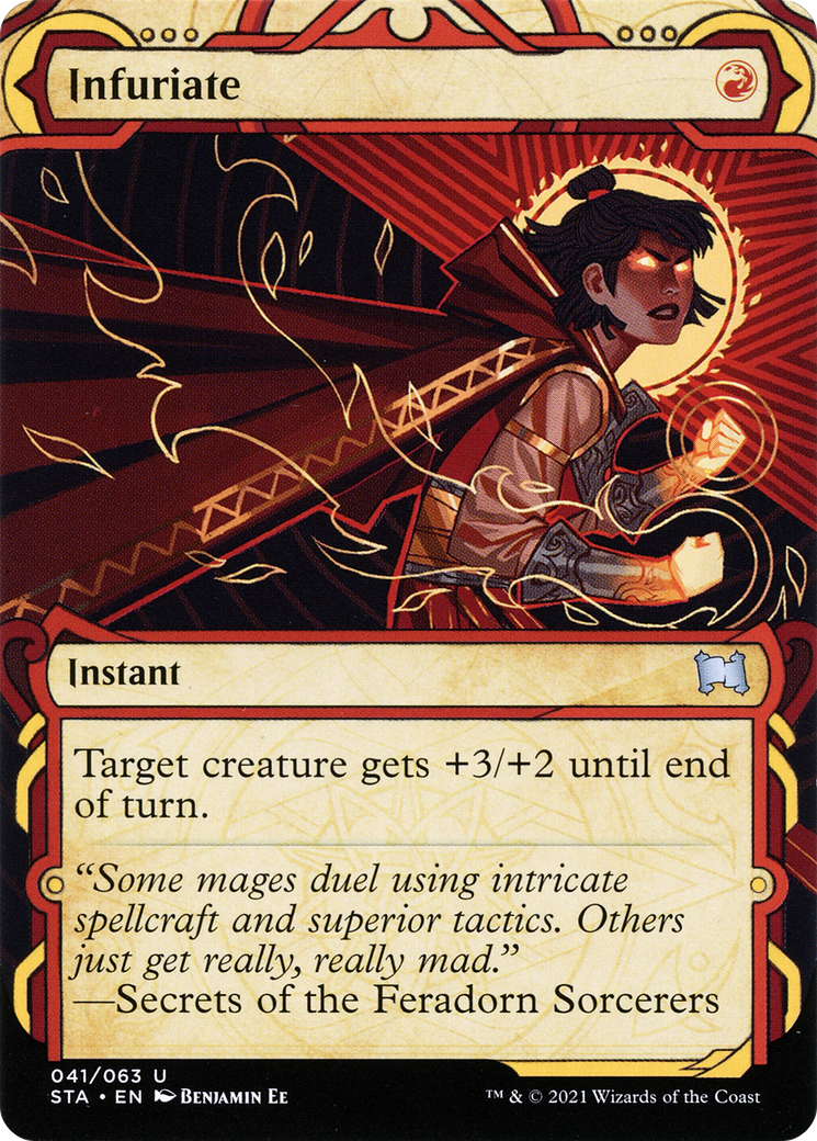 {C} Infuriate [Strixhaven: School of Mages Mystical Archive][STA 041]