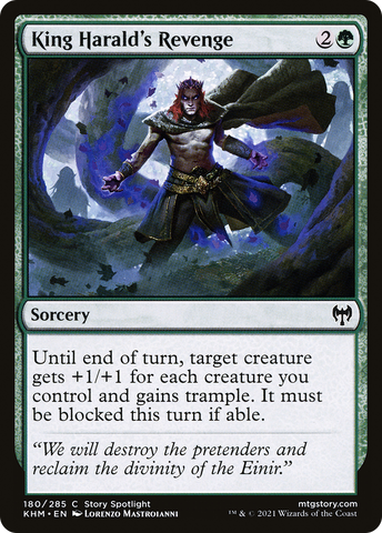 {C} King Harald's Revenge [Kaldheim][KHM 180]