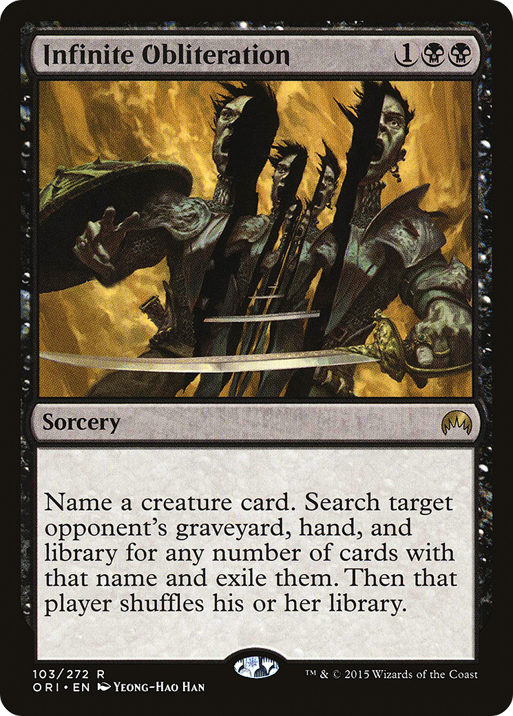 {R} Infinite Obliteration [Magic Origins][ORI 103]