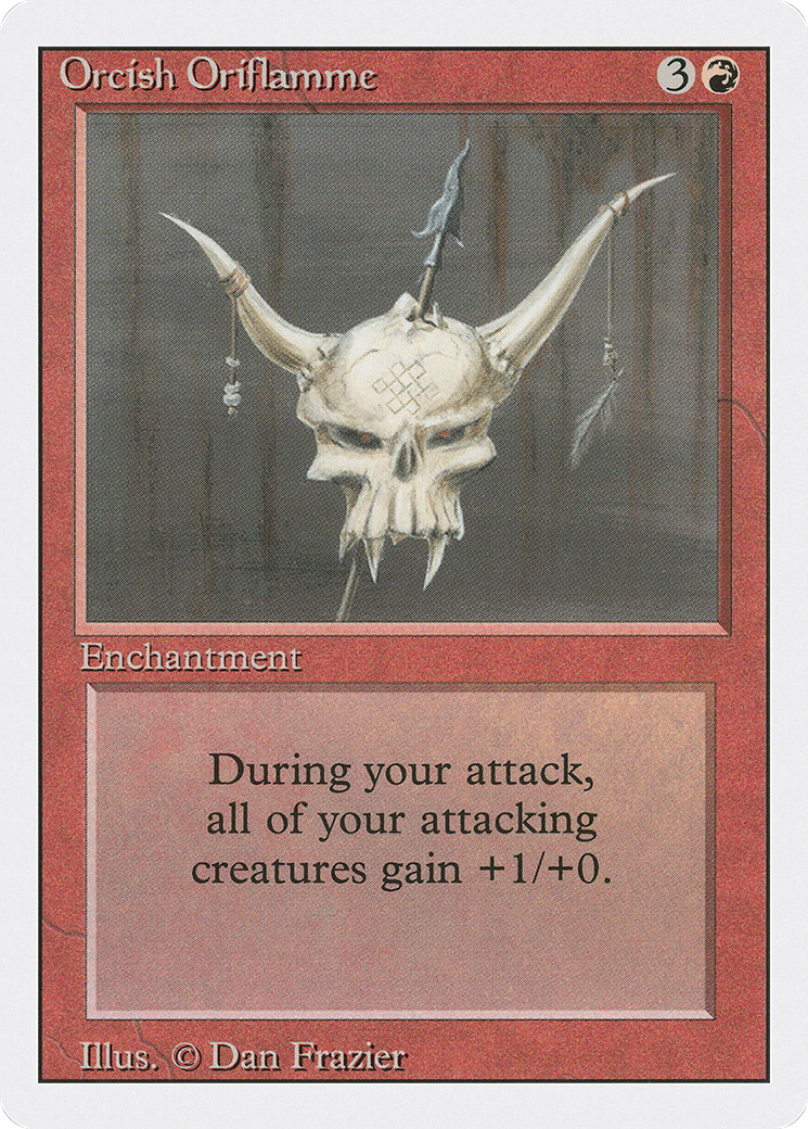 {C} Orcish Oriflamme [Revised Edition][3ED 169]