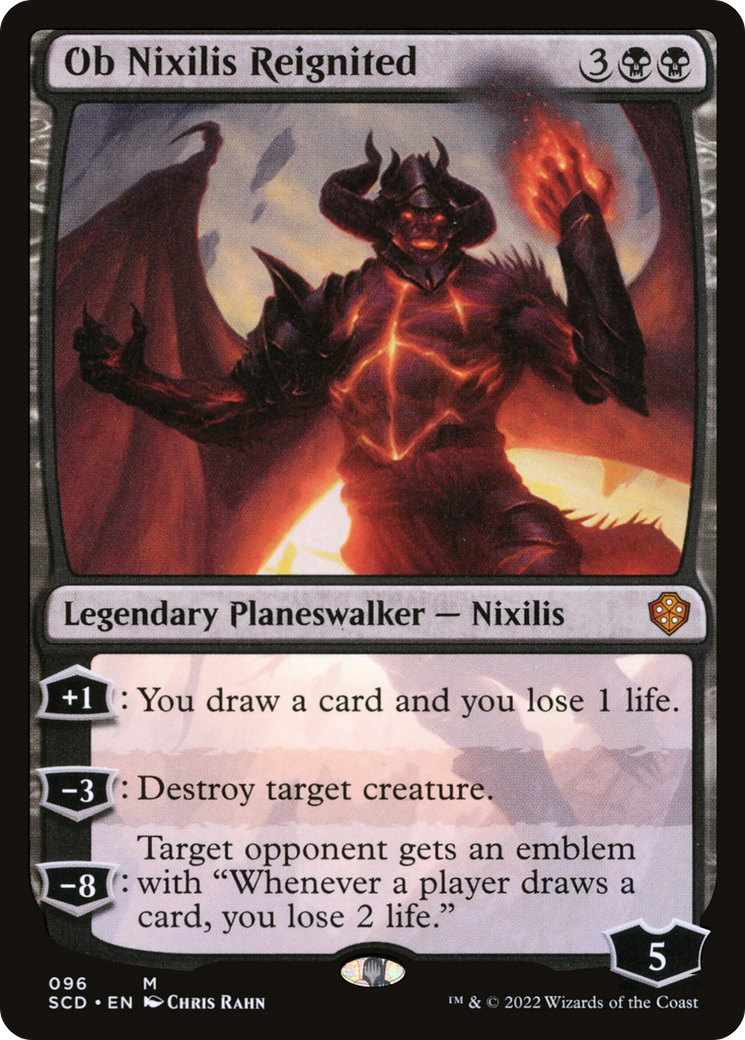 {R} Ob Nixilis Reignited [Starter Commander Decks][SCD 096]