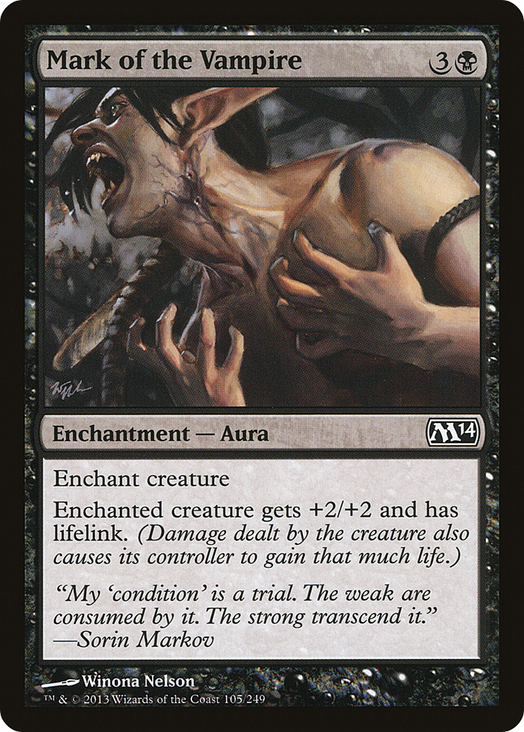 {C} Mark of the Vampire [Magic 2014][M14 105]