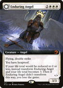 {R} Enduring Angel // Angelic Enforcer (Extended Art) [Innistrad: Midnight Hunt][MID 327]