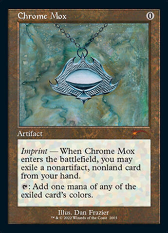 {R} Chrome Mox (Retro) [Secret Lair 30th Anniversary Countdown Kit][SLC 2003]