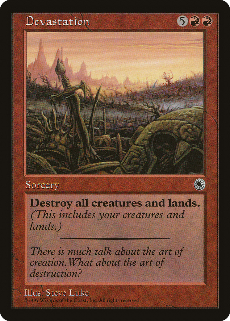 {R} Devastation [Portal][POR 123]