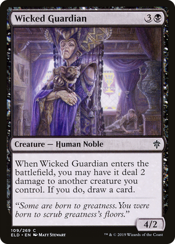{C} Wicked Guardian [Throne of Eldraine][ELD 109]
