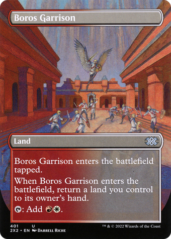 {C} Boros Garrison (Borderless Alternate Art) [Double Masters 2022][2X2 401]