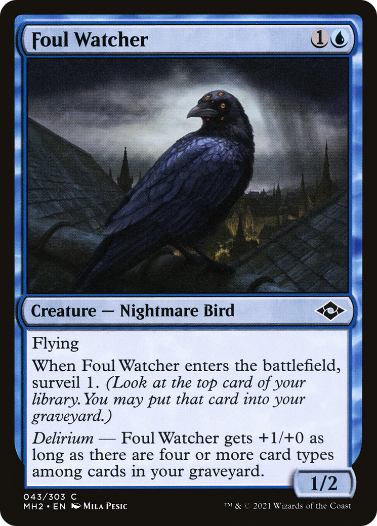 {C} Foul Watcher [Modern Horizons 2] [MH2 043]