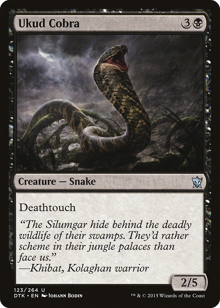 {C} Ukud Cobra [Dragons of Tarkir][DTK 123]