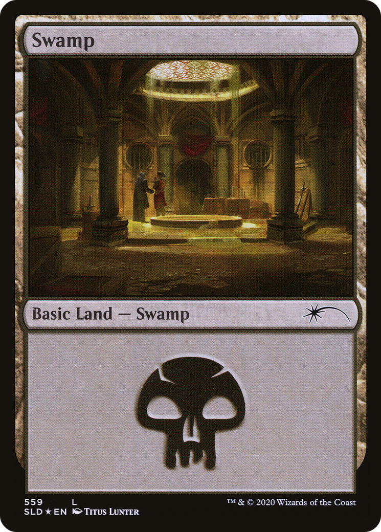 {B}[SLD 559] Swamp (Rogues) (559) [Secret Lair Drop Promos]