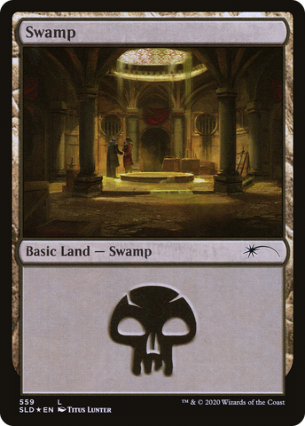 {B}[SLD 559] Swamp (Rogues) (559) [Secret Lair Drop Promos]