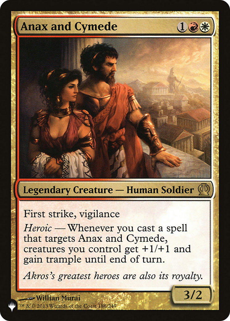 Anax and Cymede [LIST 186/249]