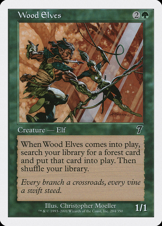 {C} Wood Elves [Seventh Edition][7ED 284]