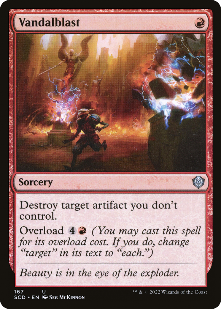 {C} Vandalblast [Starter Commander Decks][SCD 167]
