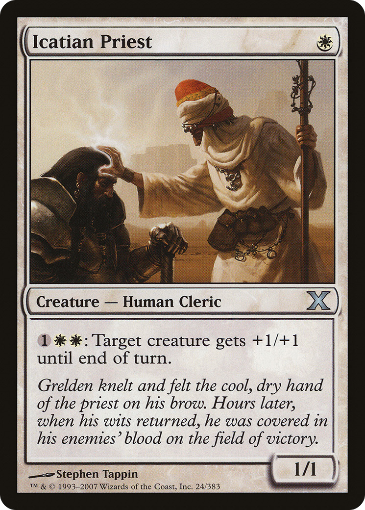 {C} Icatian Priest [Tenth Edition][10E 024]