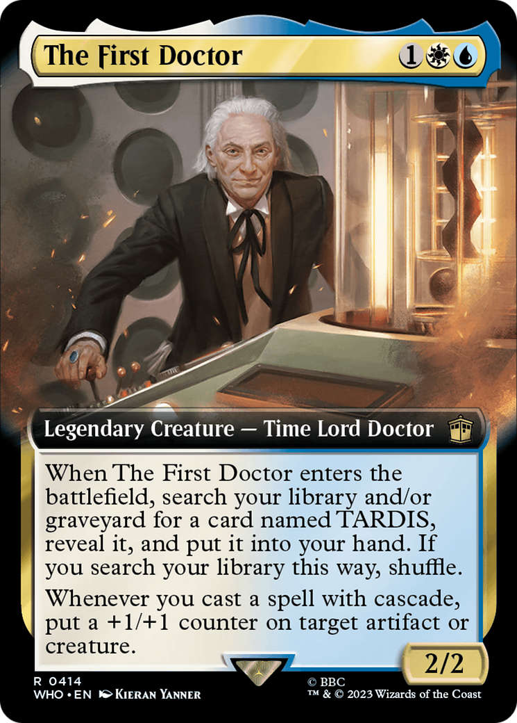 {R} The First Doctor (Extended Art) [Doctor Who][WHO 414]