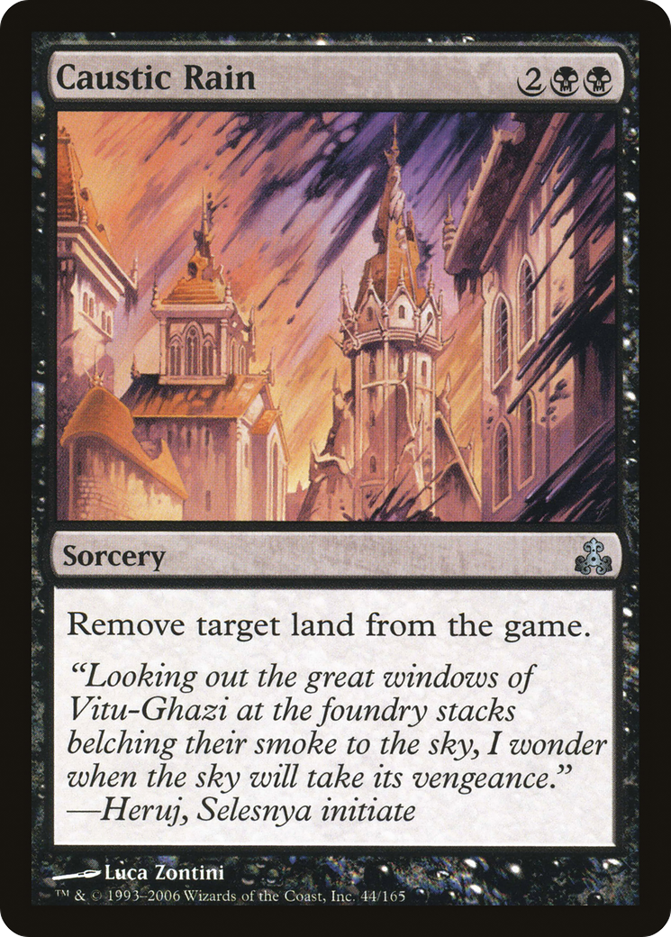 {C} Caustic Rain [Guildpact][GPT 044]