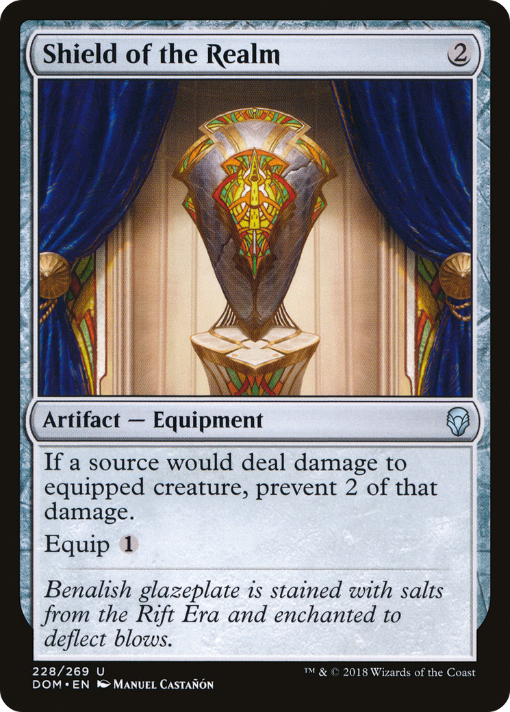 {C} Shield of the Realm [Dominaria][DOM 228]