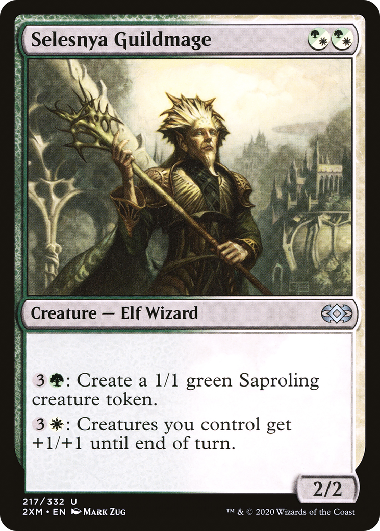 {C} Selesnya Guildmage [Double Masters][2XM 217]