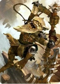 {A} Teeterpeak Ambusher Art Card [Zendikar Rising Art Series][AZNR 067]