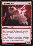 {C} Lightning Wolf [Innistrad: Crimson Vow][VOW 168]