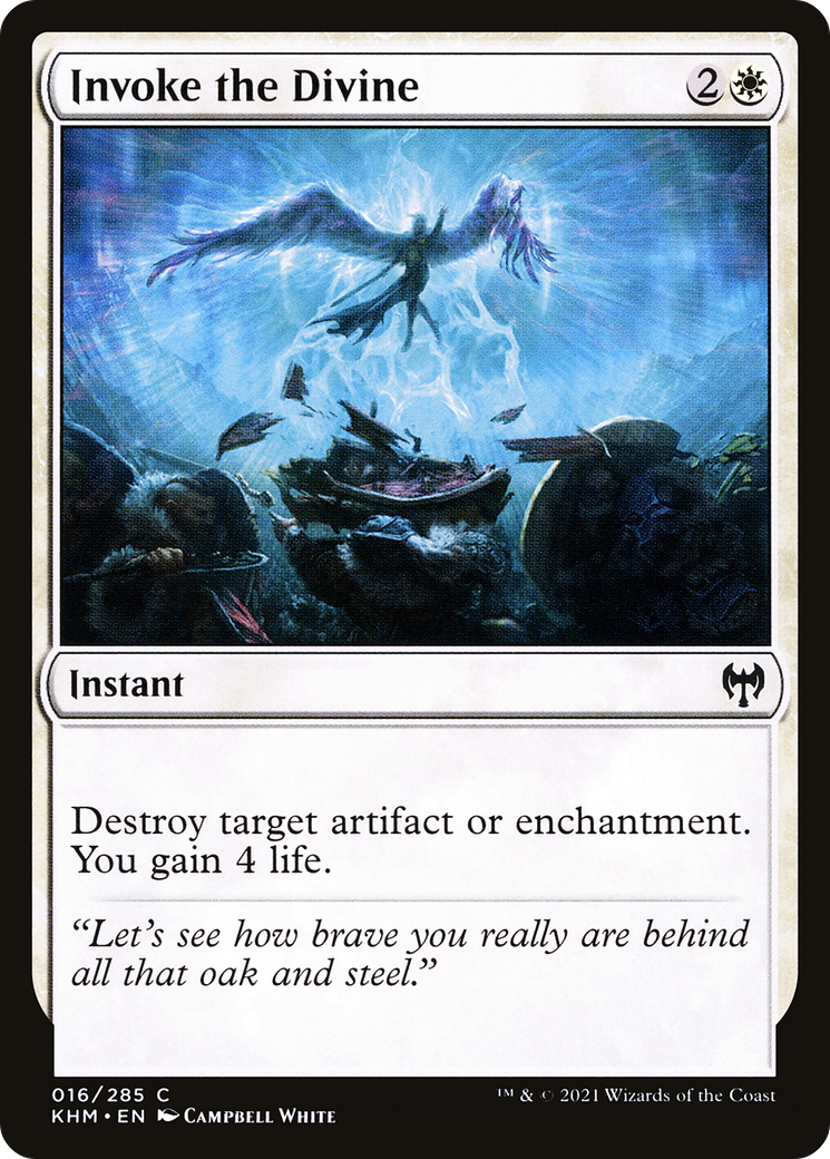 {C} Invoke the Divine [Kaldheim][KHM 016]