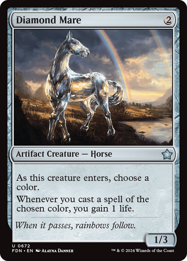 {@C} Diamond Mare [Foundations][FDN 672]