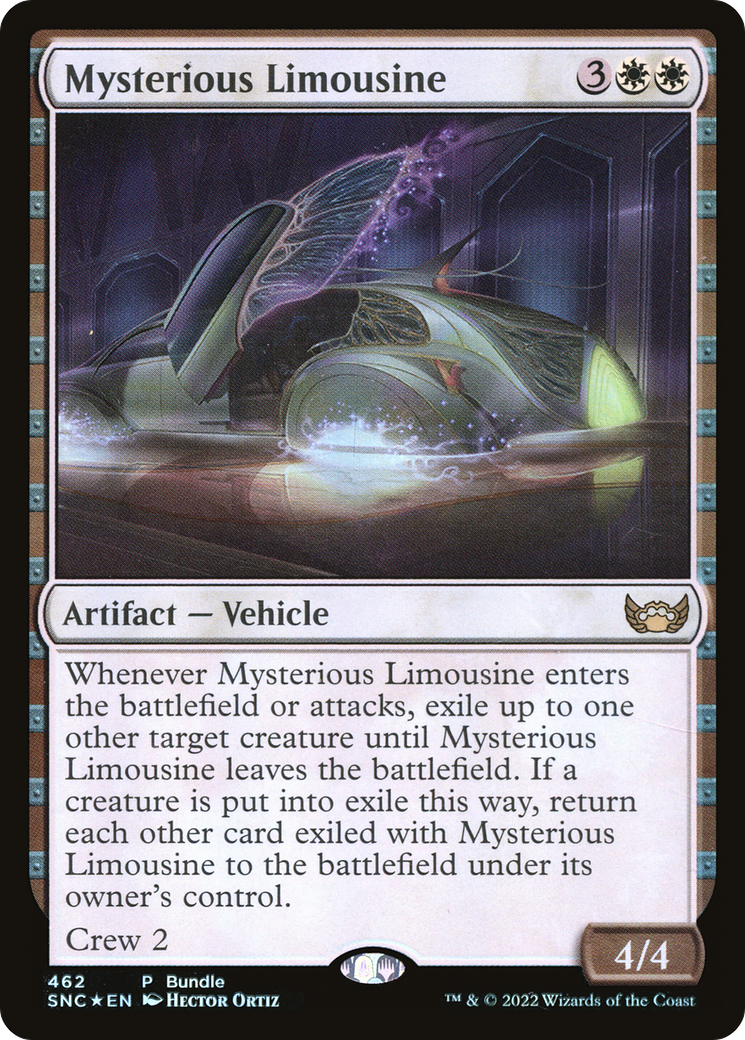 {R} Mysterious Limousine (Bundle) [Streets of New Capenna][SNC 462]