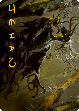 {A} Old Stickfingers Art Card (Gold-Stamped Signature) [Innistrad: Midnight Hunt Art Series][GS AMID 066]