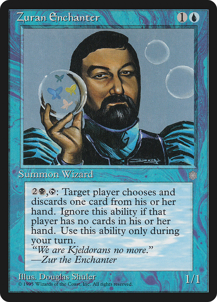 {C} Zuran Enchanter [Ice Age][ICE 111]