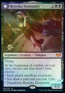 {R} Henrika Domnathi // Henrika, Infernal Seer [Innistrad: Crimson Vow Prerelease Promos][PR VOW 119]