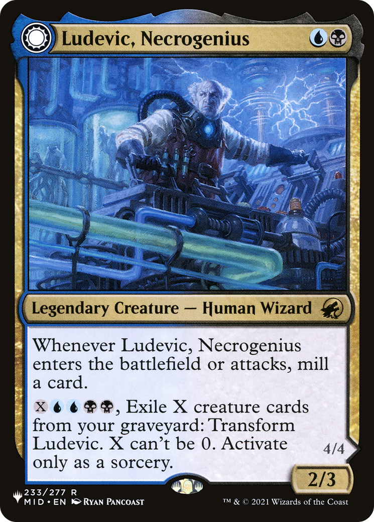 {R} Ludevic, Necrogenius // Olag, Ludevic's Hubris [Secret Lair: From Cute to Brute][LS MID 233]