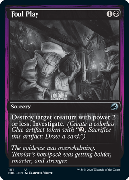 {C} Foul Play [Innistrad: Double Feature][DBL 101]