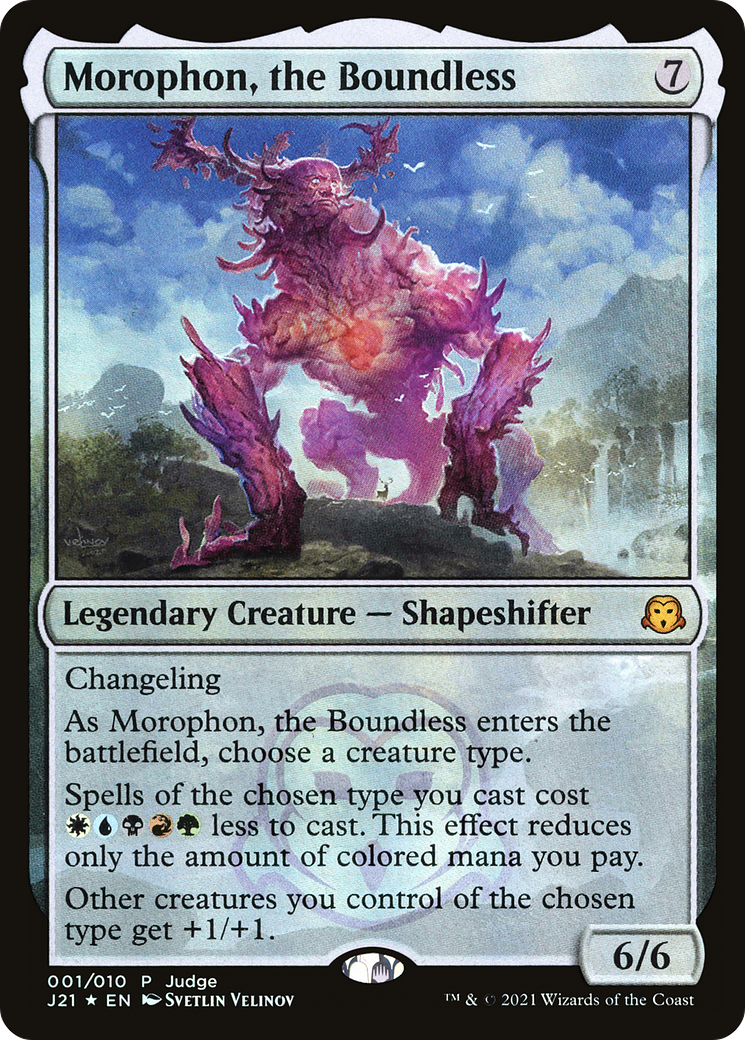 {R} Morophon, the Boundless [Judge Gift Cards 2021][PA J21 001]
