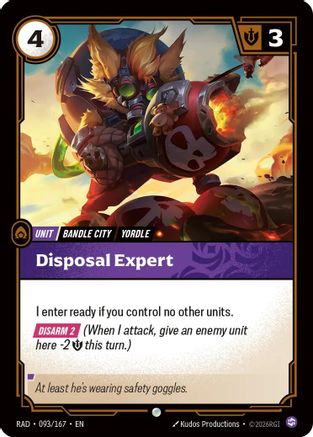 [RFB] Disposal Expert (Foil) (093/167) - Radiance