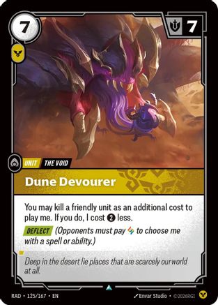 [RFB] Dune Devourer (Foil) (125/167) - Radiance