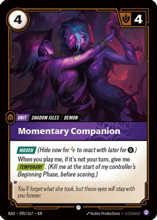 [RFB] Momentary Companion (Foil) (095/167) - Radiance