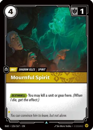 [RFB] Mournful Spirit (Foil) (126/167) - Radiance