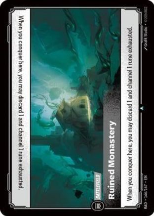 [RFB RAD] Ruined Monastery (Foil) (166/167) - Radiance