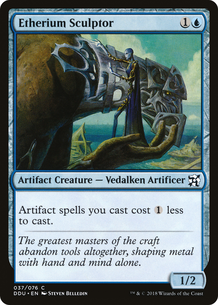 {C} Etherium Sculptor [Duel Decks: Elves vs. Inventors][DDU 037]