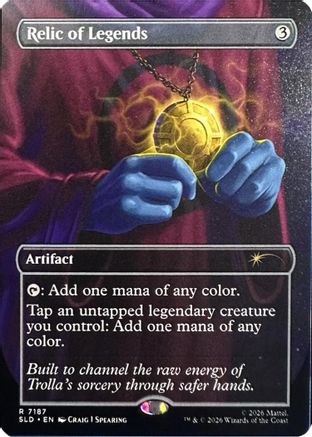 {R} Relic of Legends (7187) [Secret Lair Drop Series] [SLD 7187]