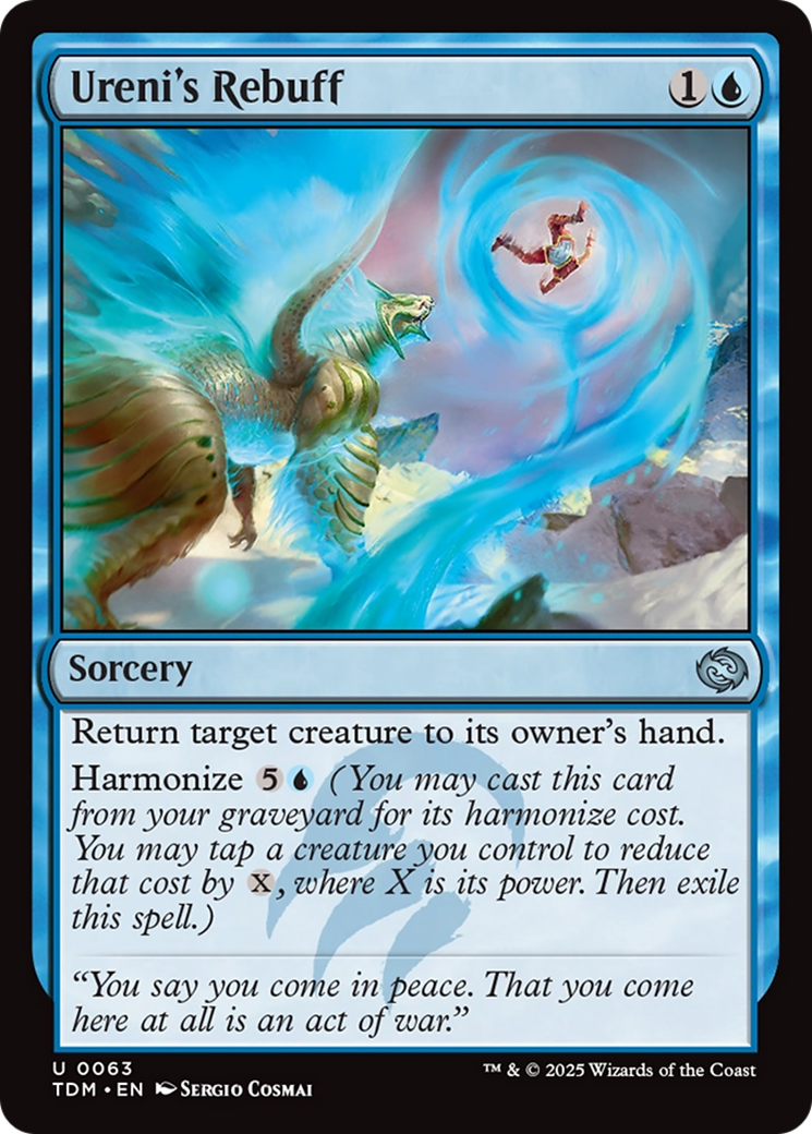 {@C} Ureni's Rebuff [Tarkir: Dragonstorm][TDM 063]