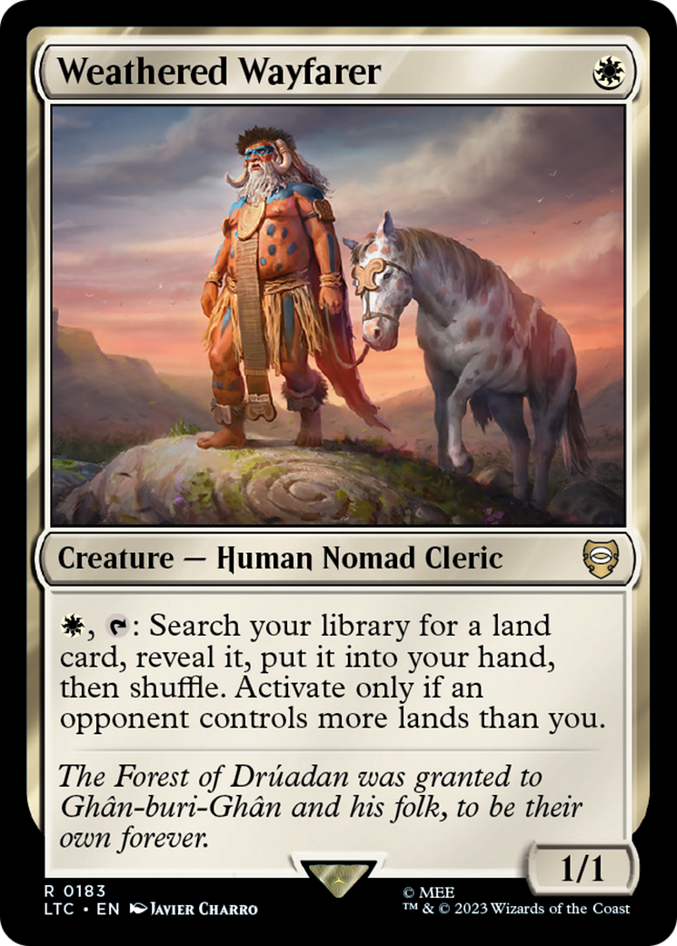 {R} Weathered Wayfarer [The Lord of the Rings: Tales of Middle-Earth Commander][LTC 183]